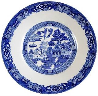 Cuthbertson Blue Willow Bread & Butter Plate, Fine China Dinnerware   Blue Scene