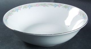 Excel Center Stage 9 Round Vegetable Bowl, Fine China Dinnerware   Illusions,Fl