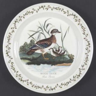 Portmeirion Birds Of Britain (Acorn & Leaf Rim) Dinner Plate, Fine China Dinnerw