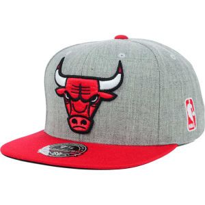 Chicago Bulls Mitchell and Ness NBA 2Tone Heather Fitted Cap