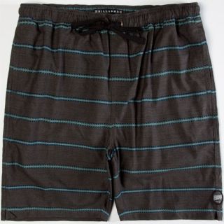 Mitch Mens Volley Shorts Black In Sizes Small, Medium, Large, X Large