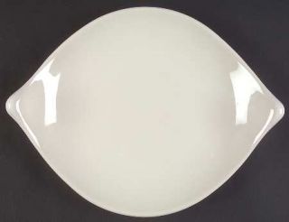Crate & Barrel China Classic Century 14 Oval Serving Platter, Fine China Dinner