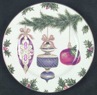 American Atelier Ornaments Salad/Dessert Plate, Fine China Dinnerware   Various