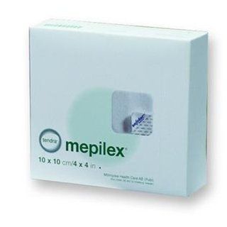 Molnlycke Mepilex Border Foam Dressings   4" x 4" Box of 5   MOL295300_BX Health & Personal Care