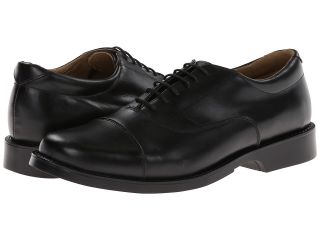 Fitzwell Webster Mens Lace Up Cap Toe Shoes (Black)