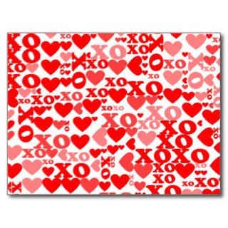 XO Mosaic Postcards