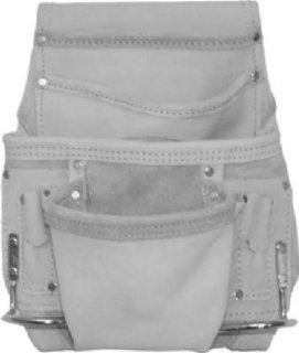 McGuire Nicholas 689 MB 10 Pocket Pro Carpenter Pouch in Tan Full Grain Leather   Tool Belts  