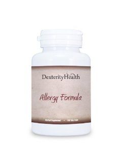 Allergy Formula, Natural Herbal Allergy Support Supplement, 100ct Health & Personal Care
