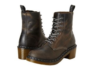 Dr. Martens Clemency 8 Eye Boot Womens Lace up Boots (Brown)