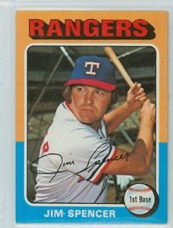 1975 Topps Baseball 387 Jim Spencer Rangers Near Mint to Mint Sports Collectibles