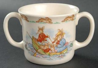 Royal Doulton Bunnykins (Albion Shape) 2 Handled Hug a Mug Mug, Fine China Dinne