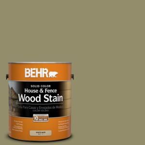 BEHR 1 gal. #SC 151 Sage Solid Color House and Fence Wood Stain 01101