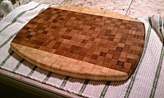 Totally Bamboo Congo Parquet Cutting Board Kitchen & Dining