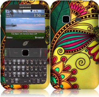 Samsung S390G ( Straight Talk , Net10 ) Phone Case Accessory Royal Flower Hard Snap On Cover with Free Gift Aplus Pouch Cell Phones & Accessories