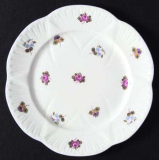 Shelley Rose, Pansy, Forget Me Not/She #13424 Salad Plate, Fine China Dinnerware