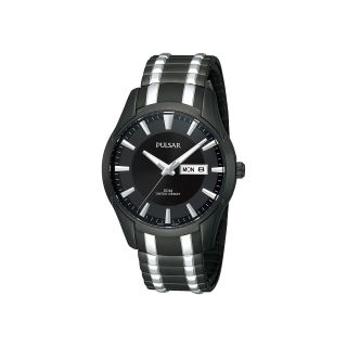 Pulsar Mens Black Expansion Collection Watch