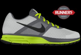 Nike Air Pegasus 30 Shield Trail iD Custom Mens Running Shoes   White