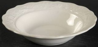 Steubenville Adam Antique Coupe Cereal Bowl, Fine China Dinnerware   Off White,E