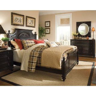 Laura Ashley Sturlyn Panel Bedroom Set (Onyx) (King) by Kincaid Bedroom Furniture Sets Kitchen & Dining