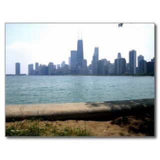 Chicago Across the Beach Post Cards