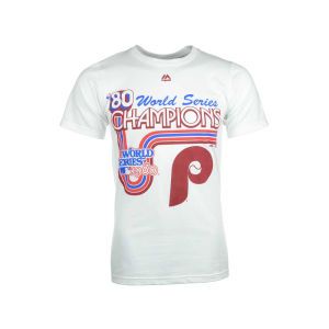 Philadelphia Phillies Majestic MLB Headline Celebration T Shirt