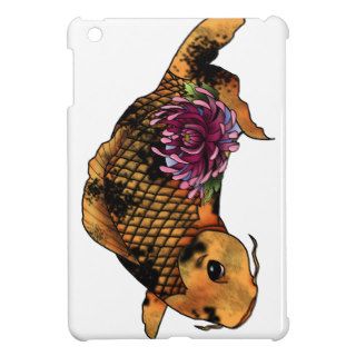 Koi fish tattoo design iPad mini case