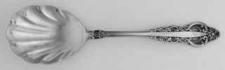 Reed & Barton Royal Majesty (Stainless, 1971) Solid Shell Casserole Spoon   Stai