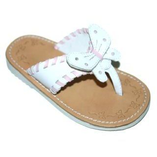 Girls Leather Butterfly Sandals (5) Shoes