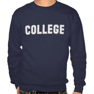 College Pullover Sweatshirt