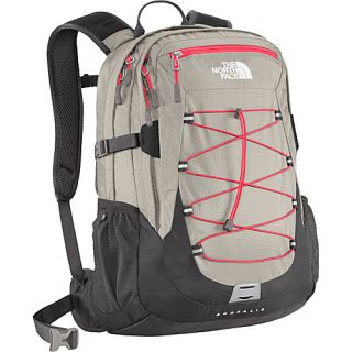 Borealis Ether Grey/Fiery Red   The North Face Laptop Backpacks