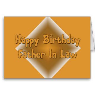 Happy Birthday Father In Law Card