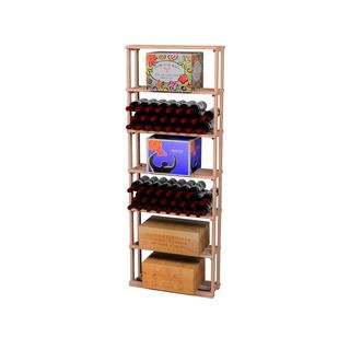 Traditional Redwood Case Wine Rack Wine Cellar Innovations Wine Racks