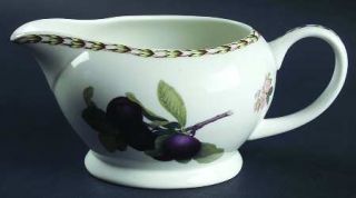 Rosina Queens HookerS Fruit(Fine China,Made In India) Gravy Boat, Fine China Di