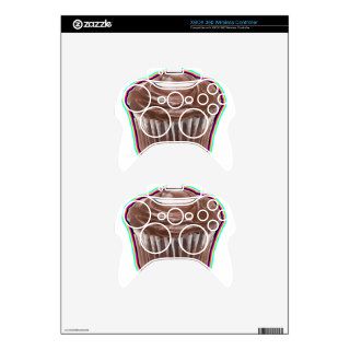 Cupcake Xbox 360 Controller Skin