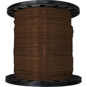 2500 ft. 12/19 Stranded THHN Wire   Brown 112 3608M