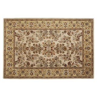 Eastland Total Performance Area Rug   Brown with Light Green, 6' x 9'   Frontgate   Hand Tufted Rugs