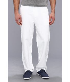 Nautica Linen Cotton Pant Mens Casual Pants (White)