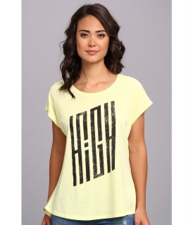 55DSL Teking Tee Womens T Shirt (Yellow)