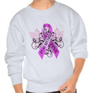 I Wear Pink for Myself.png Pull Over Sweatshirt