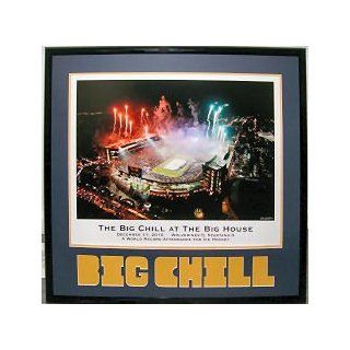 Michigan Big Chill Big House Lettermat Fireworks Large Picture Sports & Outdoors