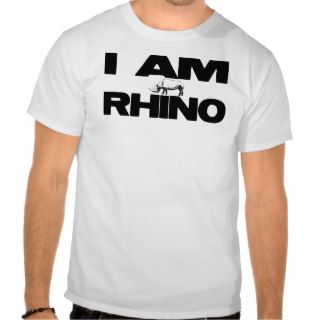 I AM RHINO T SHIRTS