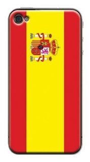 Spain Spanish flag   iPhone 4 & 4S Anti Slippery Protection Cover Automotive