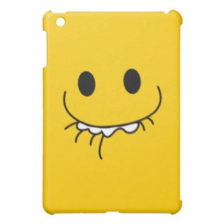 Grinning smiley face cover for the iPad mini