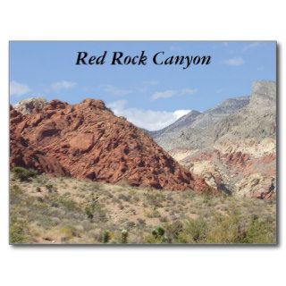 Red Rock Canyon, Mojave Desert, Near Las Vegas Post Card