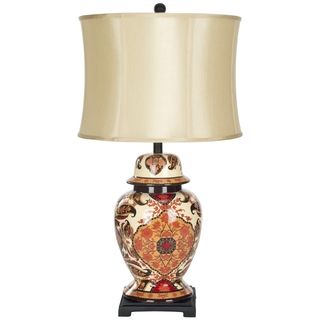 Indoor 1 light Yuan Floral Table Lamp Safavieh Table Lamps