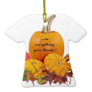 In Everything Give Thanks Ornament