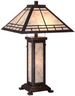 Madison Mission Style Mica Table Lamp    