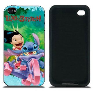 Lilo and Stitch Cases Covers for iPhone 4 4S Series IMCA CP XM4417 Cell Phones & Accessories