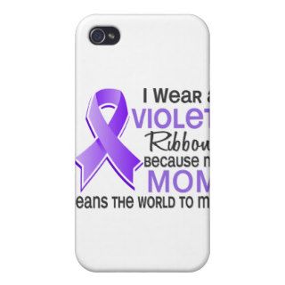 Mom Means World To Me 2 H Lymphoma Case For iPhone 4