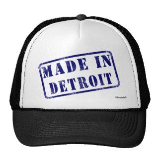 Made in Detroit Mesh Hats